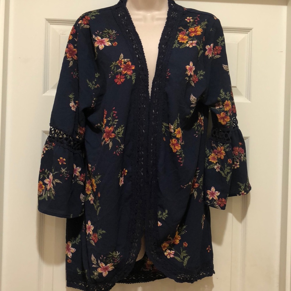 Like New No Boundaries Open Jacket Size L(11-13)